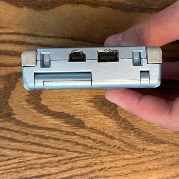 Nintendo Gameboy Advance SP System CIB 3rd party Charger Pearl Blue AGS 101 - Picture 13 of 13